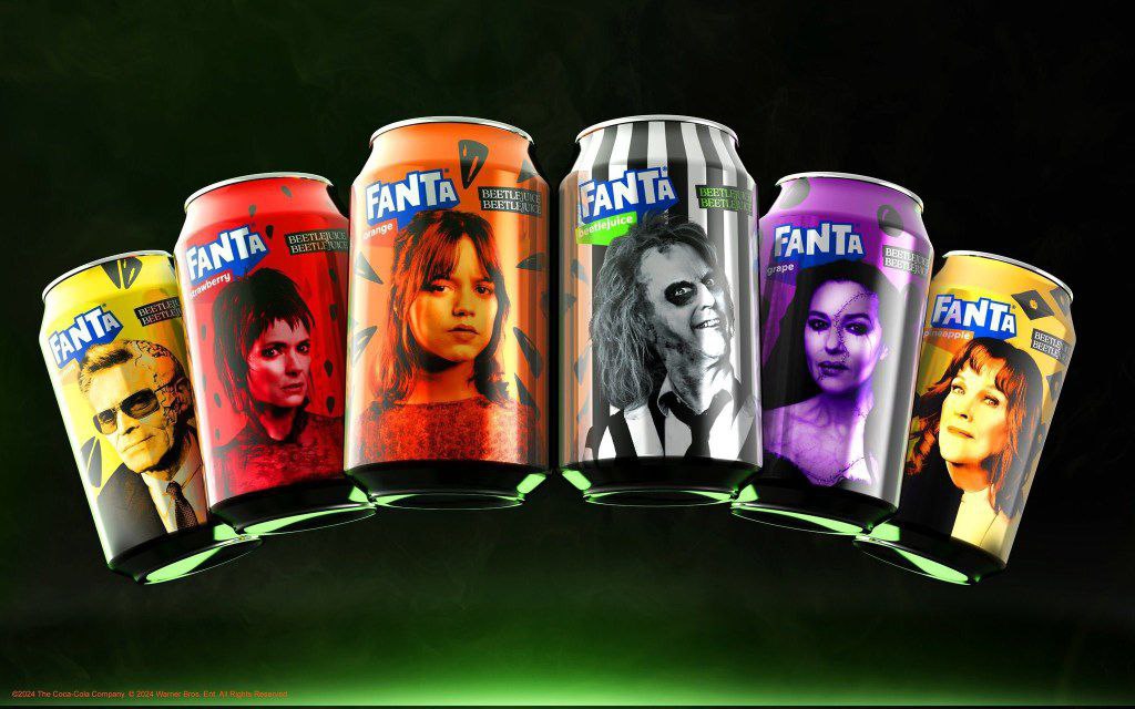 Fanta выпускает линейку газировки 