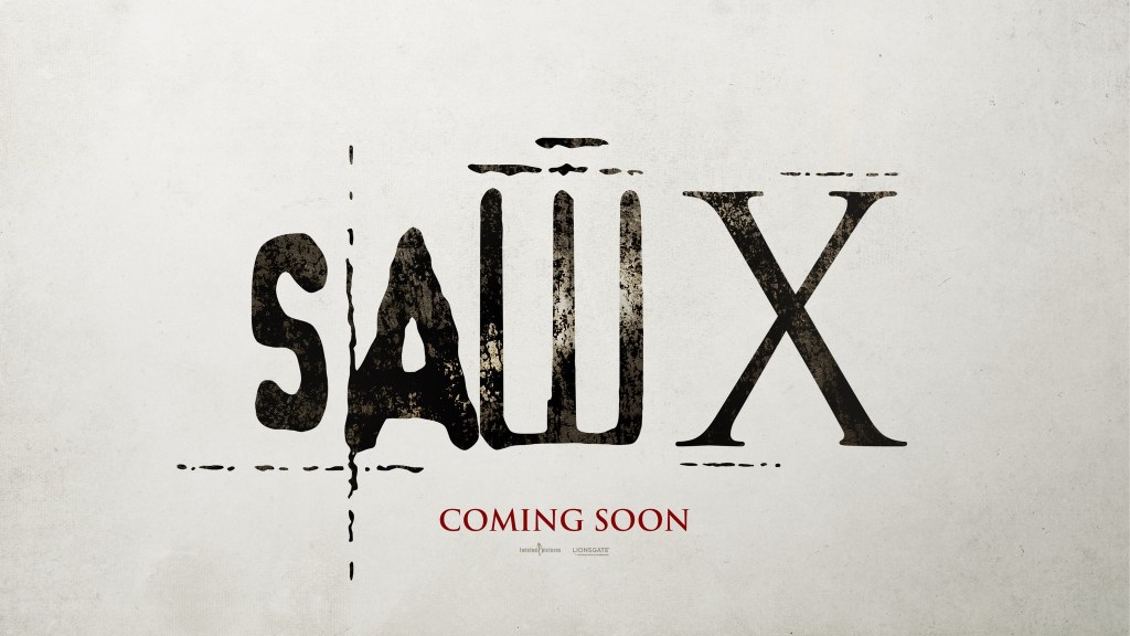 Выпущен официальный логотип «Saw X» трейлер обещают этим летом.