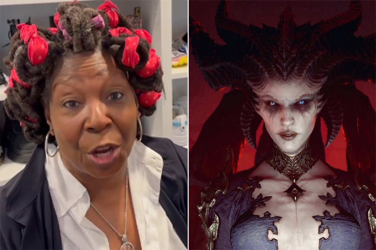 Вупи Голдберг решила поиграть в Diablo IV и вот что из этого вышло.