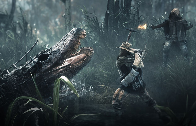 В событии «Прилив теней» для игры «Hunt: Showdown» представили нового босса: мега крокодила.